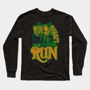 Run Rabbit Run (Green Version) Long Sleeve T-Shirt